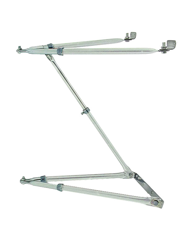 Grote Industries - 22063 – Custom West Coast Mirror Bracket Assembly, Chrome Plated