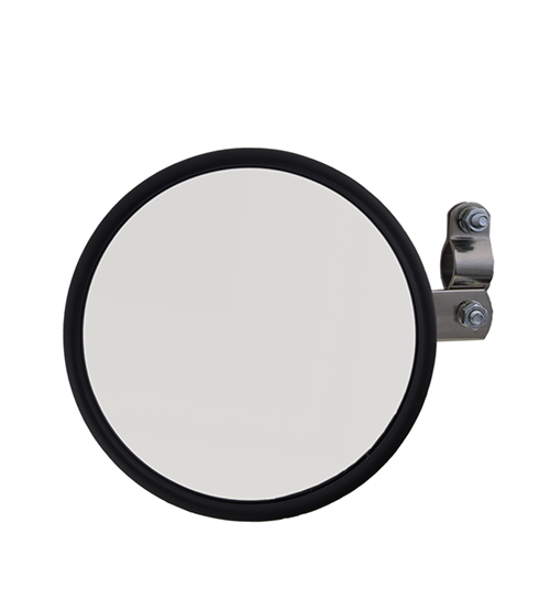Grote Industries - 28043 – 6″ Convex Center-Mount Spot Mirror, w/ Arm Assembly, Stainless Steel