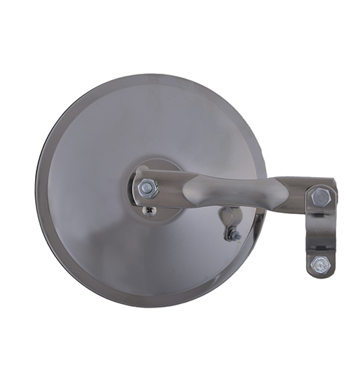 Grote Industries - 28043 – 6″ Convex Center-Mount Spot Mirror, w/ Arm Assembly, Stainless Steel