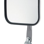 Rectangular Stack & Spot Mirror, w/ Arm Assembly, White