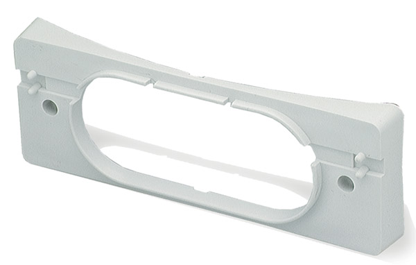 Grote Industries - 43030 – 9 1/2″ Corner Radius Bracket, White