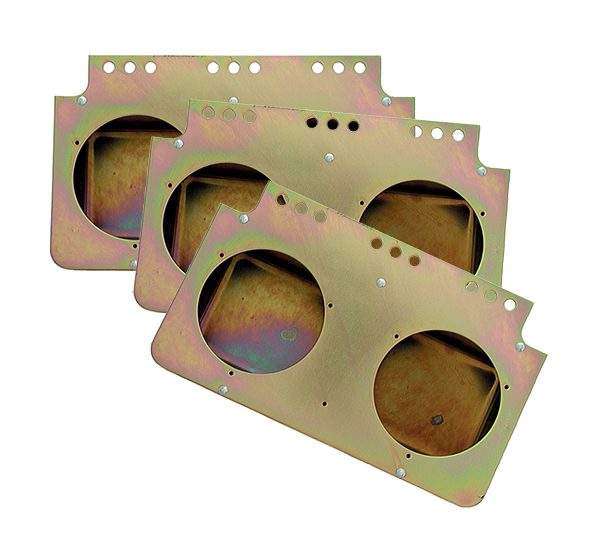 Grote Industries - 43655-3 – Mounting Module For 4″ Round Lights, Yellow Zinc, Bulk Pack