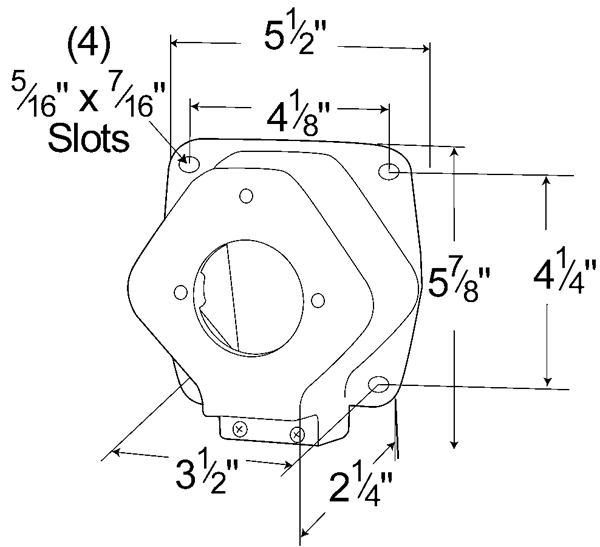 Grote Industries - 43684 – Receptacle Mounting Box