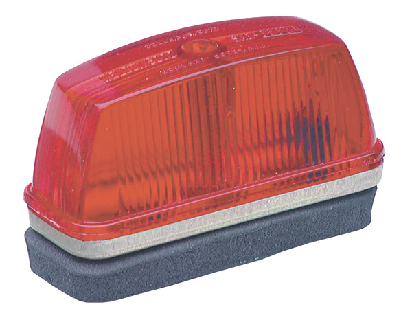Grote Industries - 46332 – School Bus Rectangular Marker Light, Red