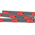 bar light us15 plastic series red bulk
