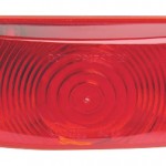 economy oval stop tail turn light red