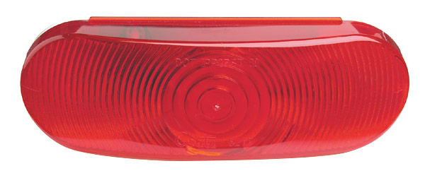 Grote Industries - 52182 – Economy Oval Stop Tail Turn Light, Red
