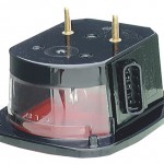 two stud merti stop tail turn light single connector red