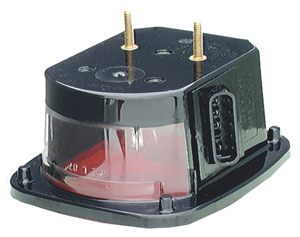 Grote Industries - 53722 – Two-Stud Metri-Pack® Stop Tail Turn Light with Single Connector, Red
