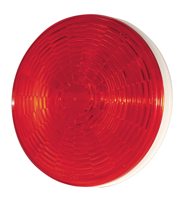Grote Industries - 54332 – SuperNova® 4″ NexGen™ LED Stop Tail Turn Light, Grommet Mount, Male Pin, Red