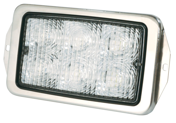 Grote Industries - 63610 – Trilliant® Mini LED WhiteLight™ Work Light, Flush Mount, 700 Lumens, Flood