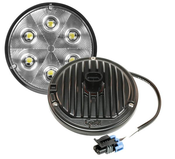 Grote Industries - 63971 – Trilliant® 36 LED Work Light, Hard Shell SuperSeal, TractorPlus™ Pattern