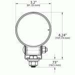 Trilliant® 26 LED Work Lamp drawing