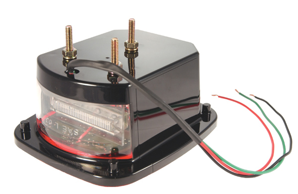 G5092 - LED Stop Tail Turn Light, LH w/ License Window grote 5371 tail light wiring diagram 