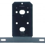 Universal License Plate Bracket, Black Enamel