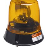Low-Profile Belt Drive Revolving Beacon, Yellow