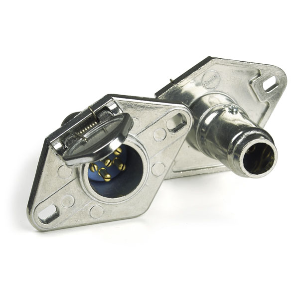 Grote Industries - 82-4006 – Heavy Duty 6-Way Connectors, Socket With Enclosed Terminals