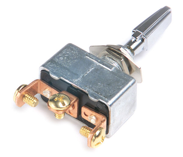 Grote Industries - 82-2125 – Momentary Toggle Switch, Mom On/Off/Mom On, 35A, 11/32″ x 15/32″, 3 Screw