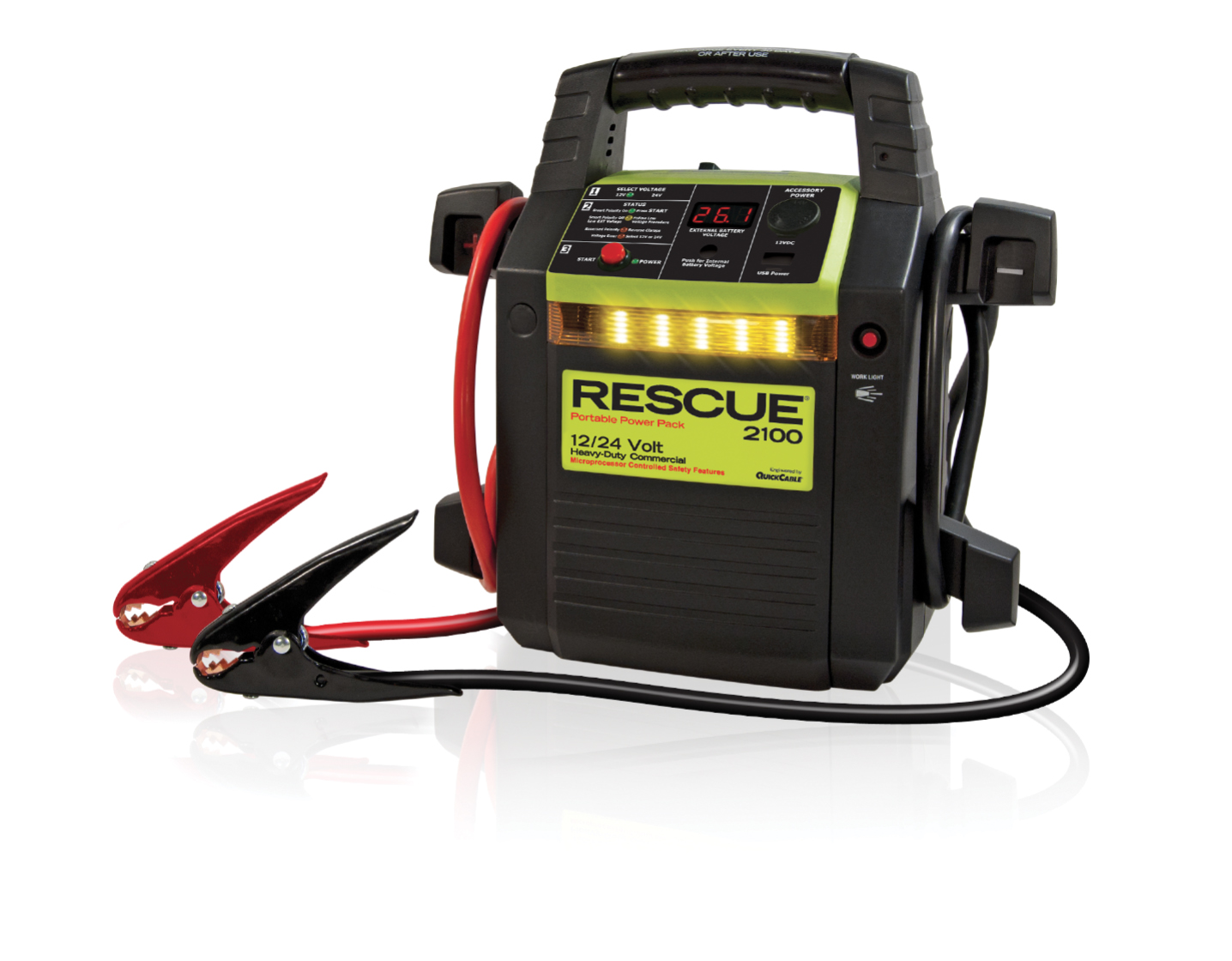 849656 Booster Pack, Rescue® 1800 Portable Power Pack, 4000A Peak