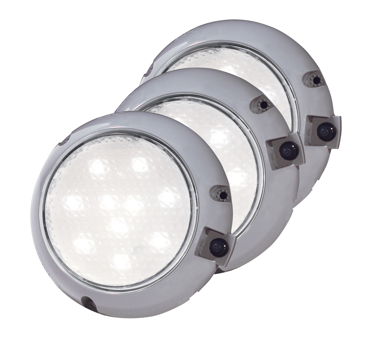 611713 LED 4" Dome Light, Surface Mount w/ Switch