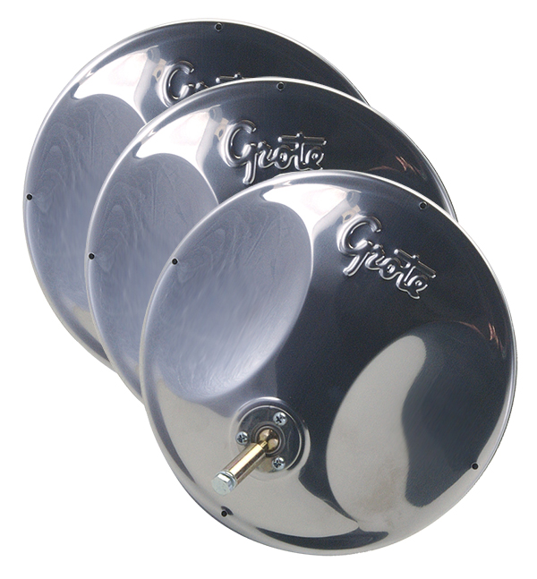 Grote Industries - 12173-3 – 8″ Round Convex Mirrors With Offset Ball-Stud, Stainless Steel, Bulk Pack