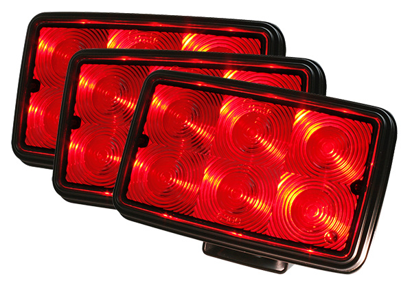 Grote Industries - 63602-3 – Trilliant® Mini LED Work Light, Red LEDs, 135 Lumens, Spot, Bulk Pack