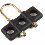 3 U-Bolt Hose Holder