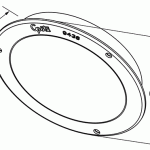 Round Snap-In Cover Drawing