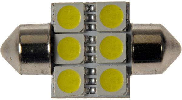 Grote Industries - 94871-5 – Replacement LED Bulb, White, Festoon Base, 1.44W