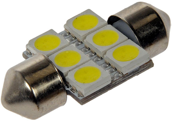 Grote Industries - 94871-5 – Replacement LED Bulb, White, Festoon Base, 1.44W