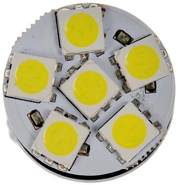 Grote Industries - 94891-4 – Replacement LED Bulb, White, Wedge Base, 4.8W