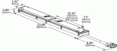 drawing of Grote's 01-5445-75 high-mount stop tail turn light thumbnail