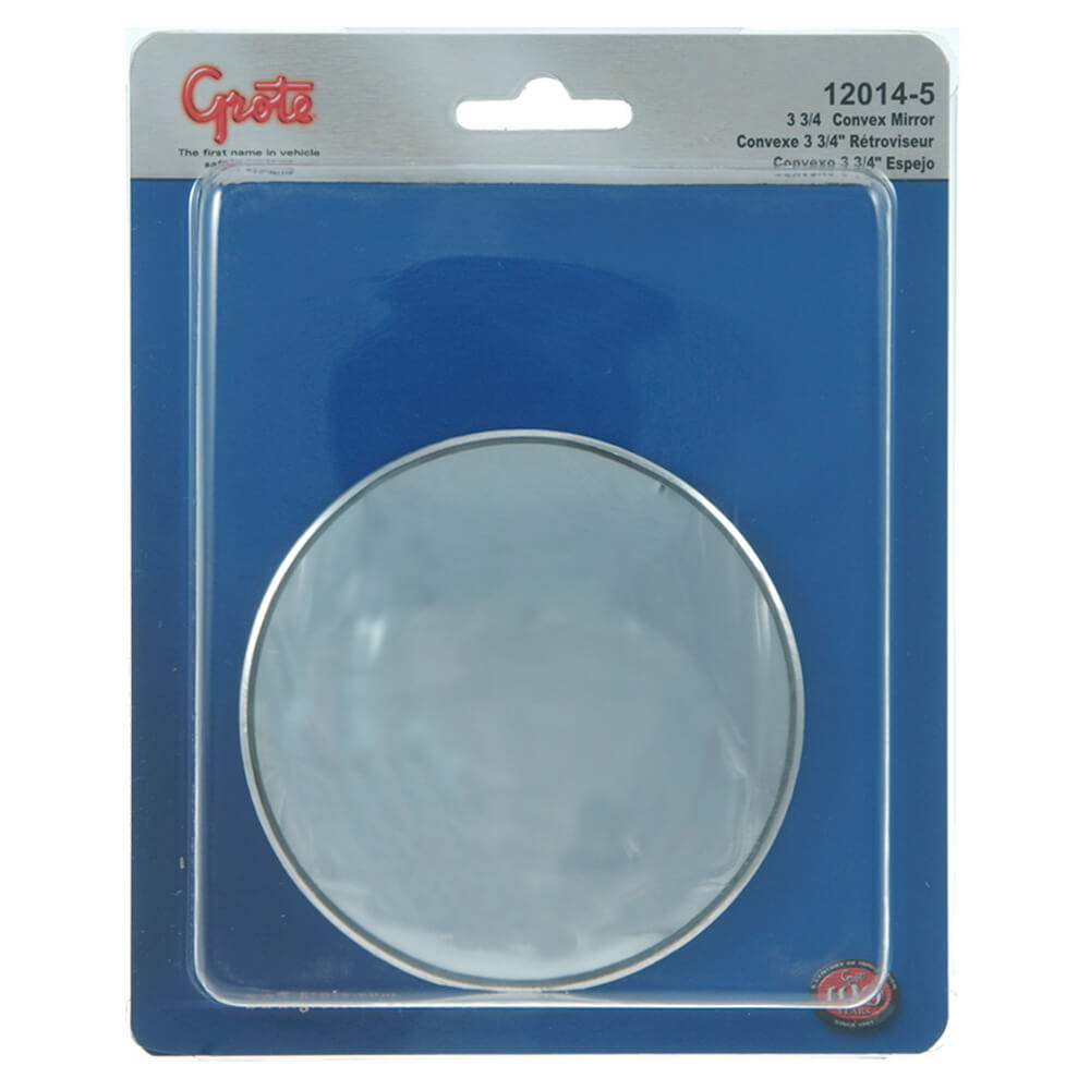 12014 StickOn Convex Mirror, 3 3/4" Round