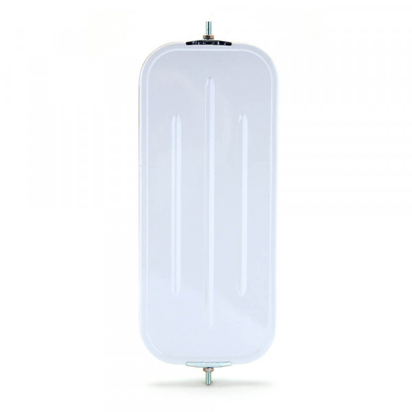 OEM-Style Flat Ribbed-Back West Coast Mirror, White