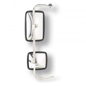 Split Mirror, Stainless Steel