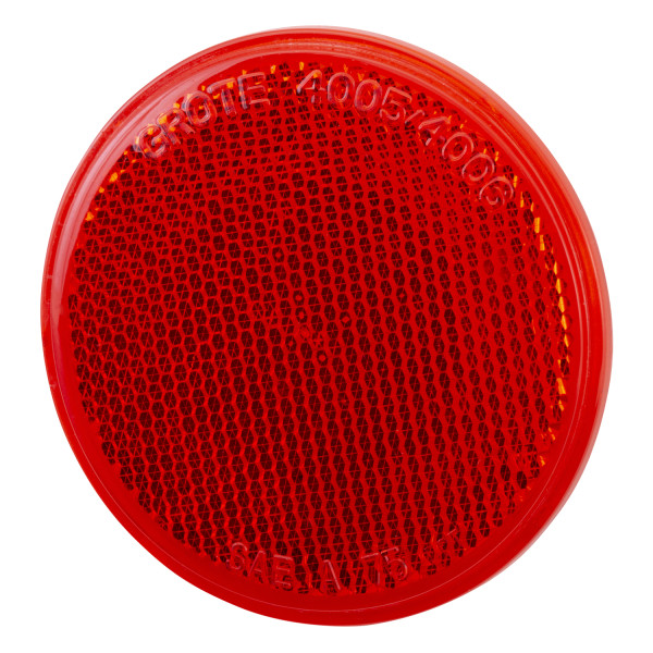 Sealed 3 Round Stick-On Reflector