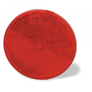 Sealed Center-Mount Reflector, Red