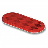 Oval Reflector, Red