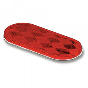 Oval Reflector, Red