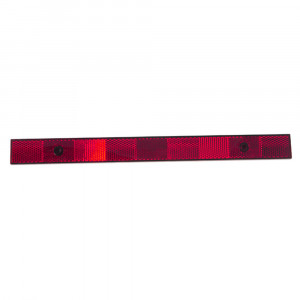 Reflective Strips, 12" Strips, Red