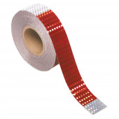 Conspicuity Tape Roll With Bright Prismatic Appearance.