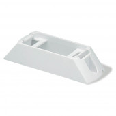 Header-Mount Bracket For Small Rectangular Lights, White