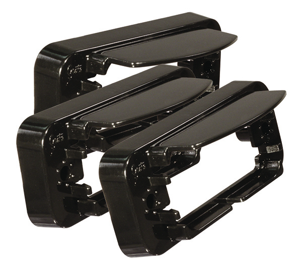 License Light Bracket, Black