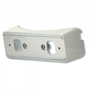 4 3/4" Corner Radius Bracket, Gray