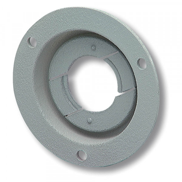 Theft-Resistant Mounting Flange For 2" Round Lights, Gray