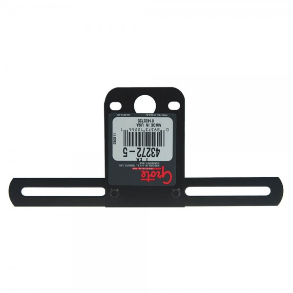 License Plate Bracket, Black, Retail Pack
