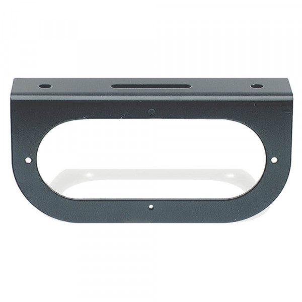 Mounting Bracket For 6" Oval Lights, 90° Angle Bracket, Black