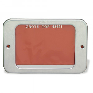Aluminum Permit Holder, w/ Vinyl Pouch