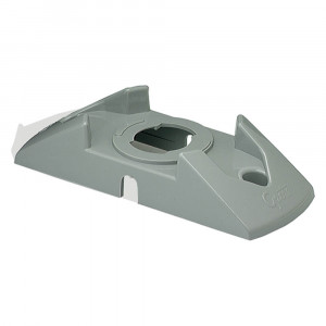 Twist-In Surface Mount Bracket, Gray
