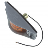 armored clearance marker light amber